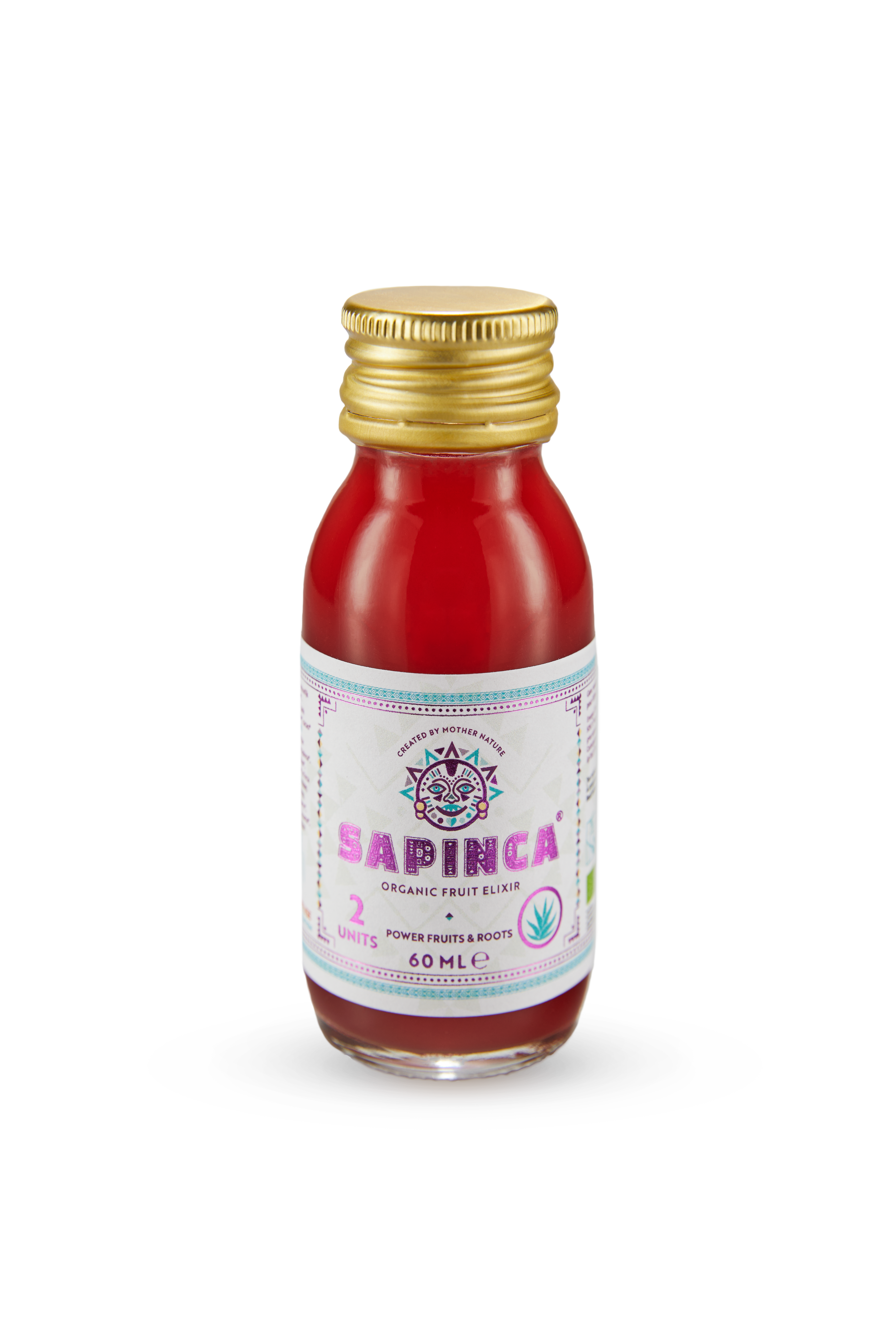 Vaisių Sapinca patogiuose 60ml dviejų gurkšnių buteliukuose.